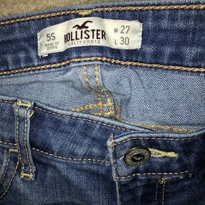 Barely Worn Hollister Light Wash Jeans